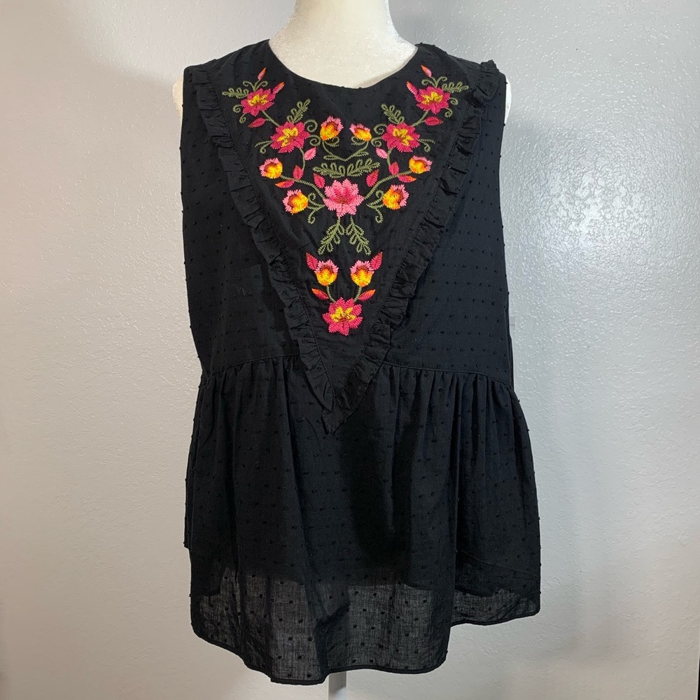 COPY - Time and Tru Black Tank